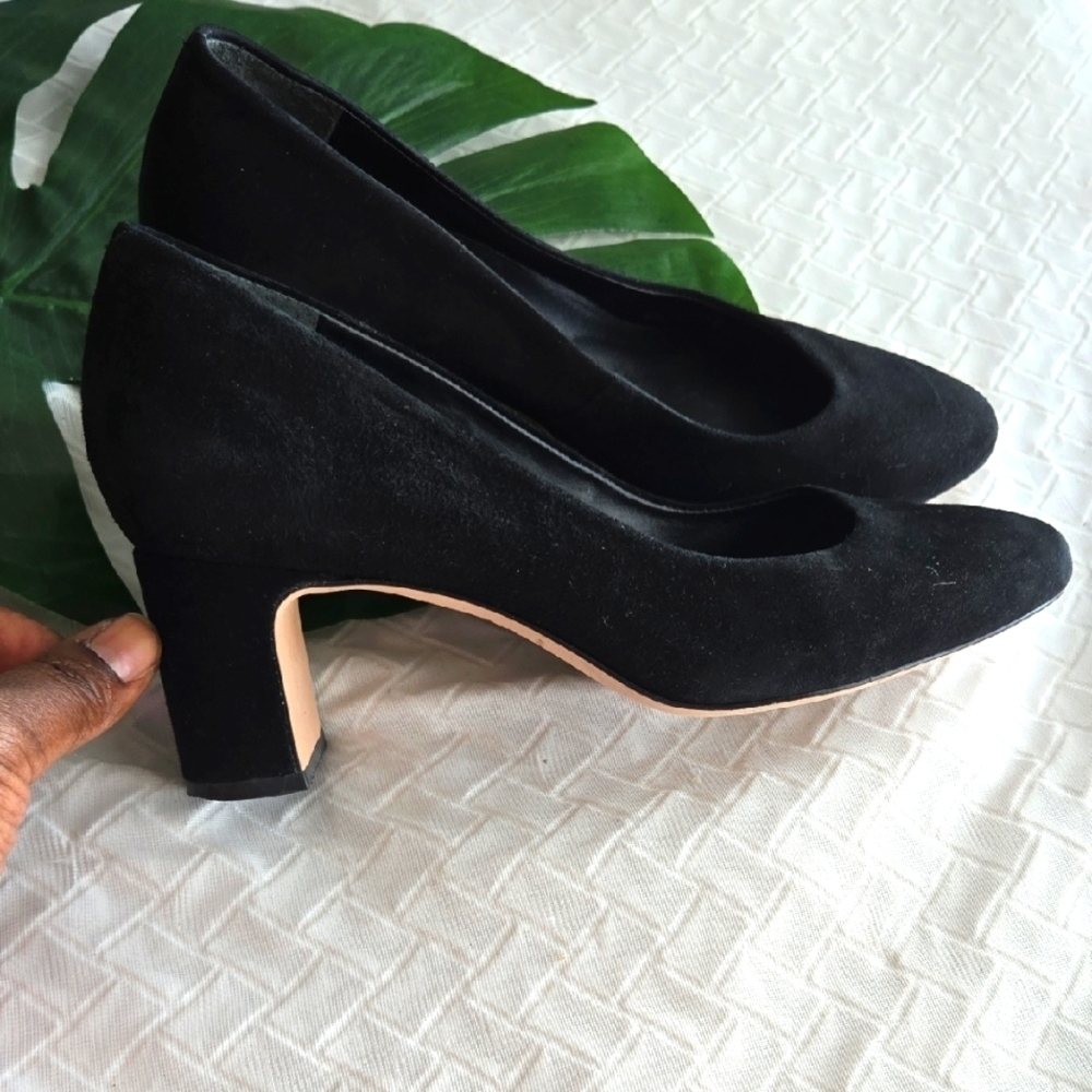 ANTONIO MELANI Black Heels Classic Pumps Mobwife Minimalist